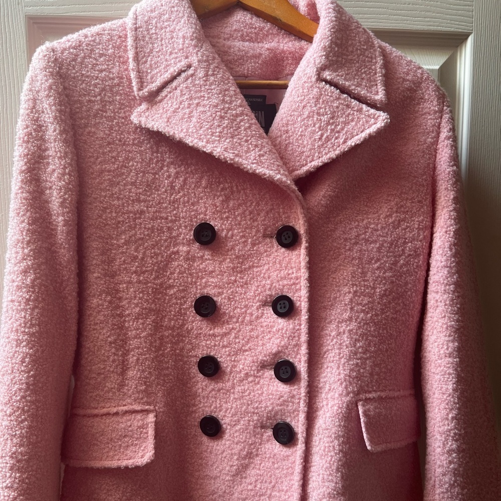Marvin Boucle Wool Peacoat size L